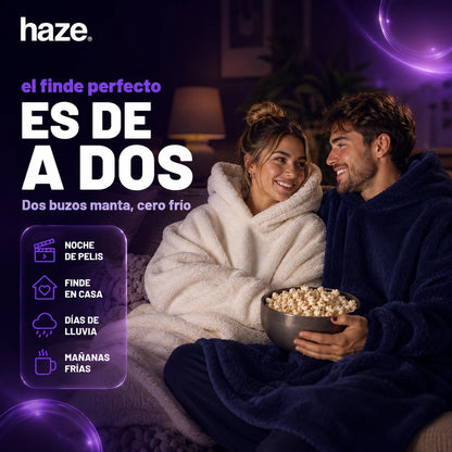 Buzo Manta haze® - el finde perfecto es de a dos