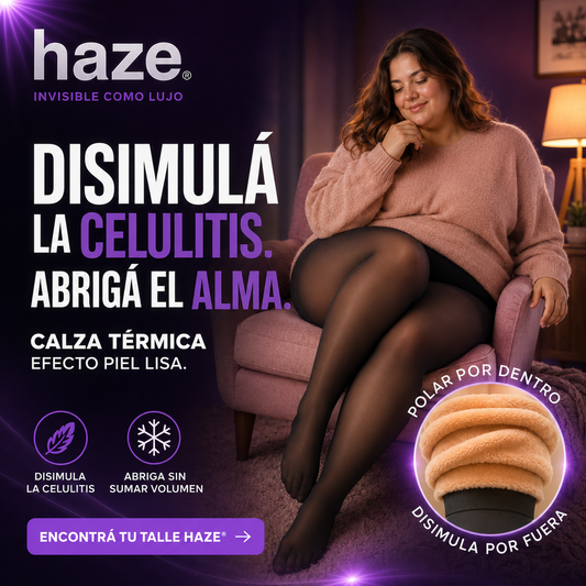 Calzas Térmicas Efecto Piel haze® · Talles 4XL y 5XL